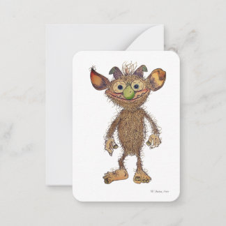 Tarjeta Pequeña ¡Es un cumpleaños de trolls!