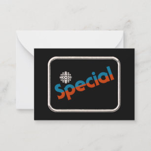 Tarjeta Pequeña Especial CBC - Gráfico promocional de 1978