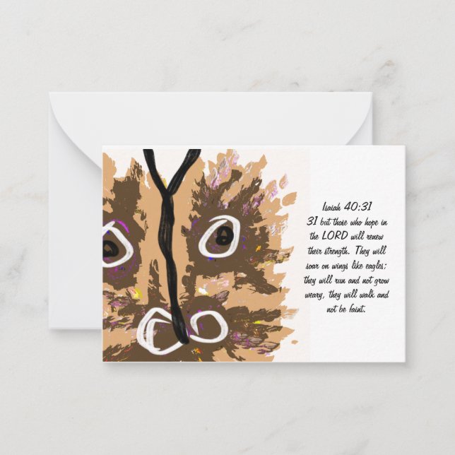 Tarjeta Pequeña Esperanza de Jesús (Anverso)