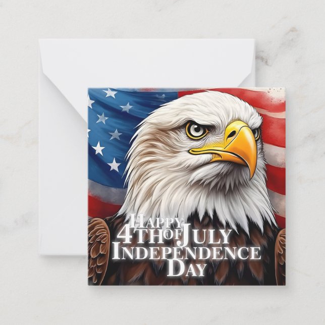 Tarjeta Pequeña Espíritu de independencia (Anverso)