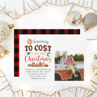 Tarjeta Pequeña Está empezando a costar mucho como Navidades