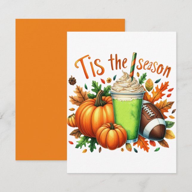 Tarjeta Pequeña Esta es la temporada (Anverso / Reverso)