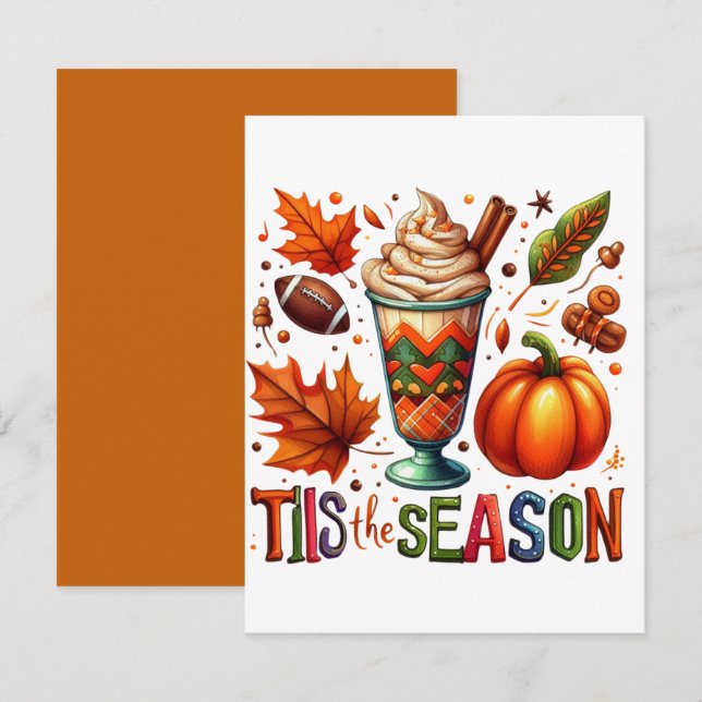 Tarjeta Pequeña Esta es la temporada (Anverso / Reverso)