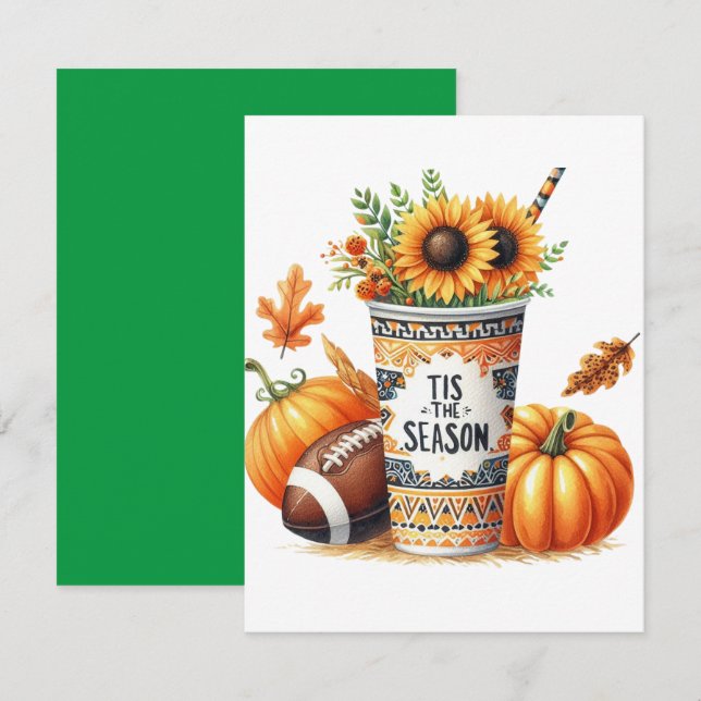 Tarjeta Pequeña Esta es la temporada (Anverso / Reverso)