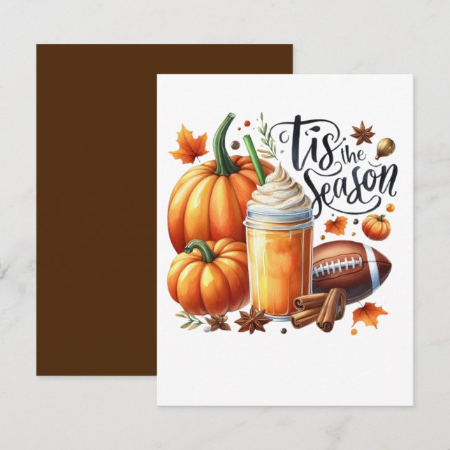 Tarjeta Pequeña Esta es la temporada (Anverso / Reverso)
