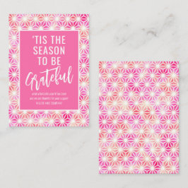 Tarjeta Pequeña 'Esta Es La Temporada En Que Los Navidades Corpora