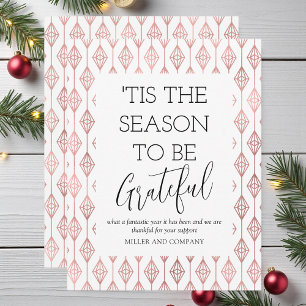 Tarjeta Pequeña 'Esta Es La Temporada Para Ser Festividad Corporat