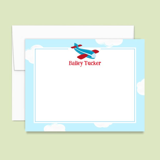 Tarjeta Pequeña Estación de aviador pequeño de avión Retro (Subido por el creador)