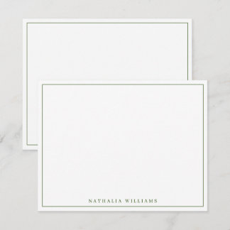 Tarjeta Pequeña Estacionalidad minimalista básica personalizada Mo