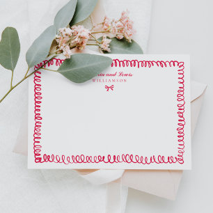 Tarjeta Pequeña Estacionamiento De Ducha Bridal Pintada De Mano Ro
