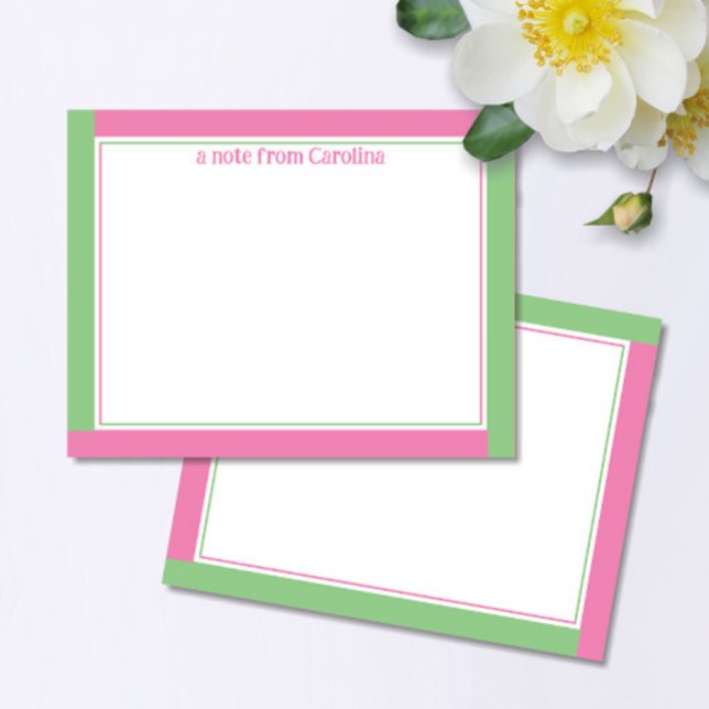 Tarjeta Pequeña Estacionamiento de nombres personalizados de borde (Subido por el creador)