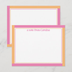 Tarjeta Pequeña Estacionamiento de nombres personalizados de borde