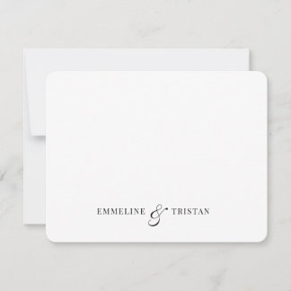 Tarjeta Pequeña Estacionamiento de parejas personalizadas