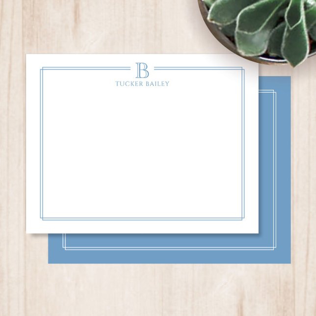 Tarjeta Pequeña Estacionamiento moderno de borde azul claro inicia (Subido por el creador)