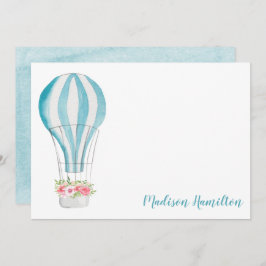 Tarjeta Pequeña Estacionamiento personalizado de globo acuático de