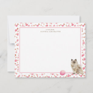 Tarjeta Pequeña Estacionamiento personalizado de Ragdoll Cat