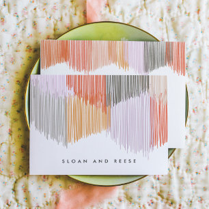 Tarjeta Pequeña Estacionamiento personalizado moderno y marginal