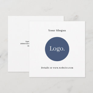 Tarjeta Pequeña Estacionamiento promocional de logotipo de negocio