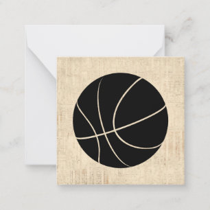 Tarjeta Pequeña Estilo de papel de estilo beige vintage de arte de