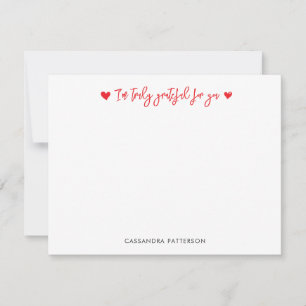 Tarjeta Pequeña Estoy realmente agradecido por ti