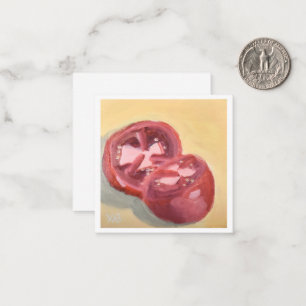 Tarjeta Pequeña Estudio de Tomate