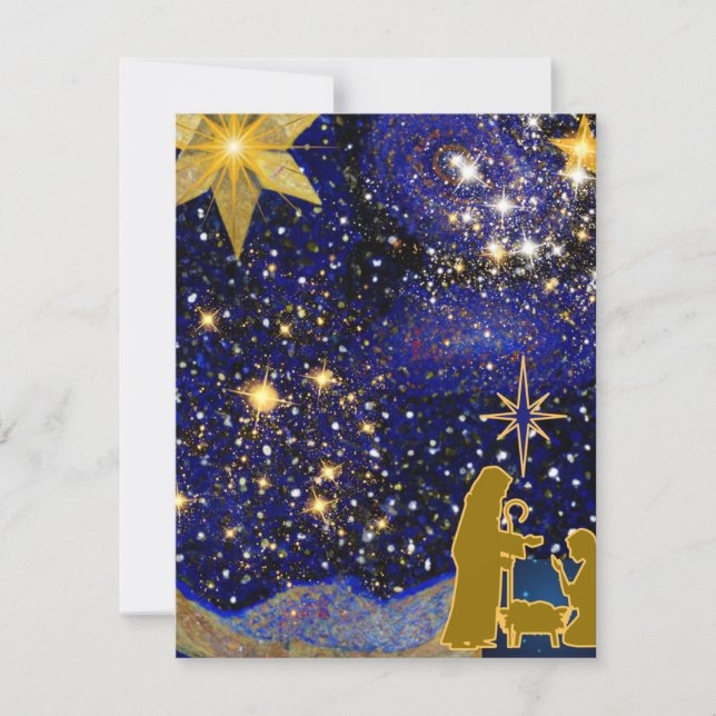 Tarjeta Pequeña Eve navidades (Anverso)