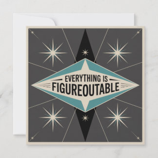 Tarjeta Pequeña Everything Is Figureoutable