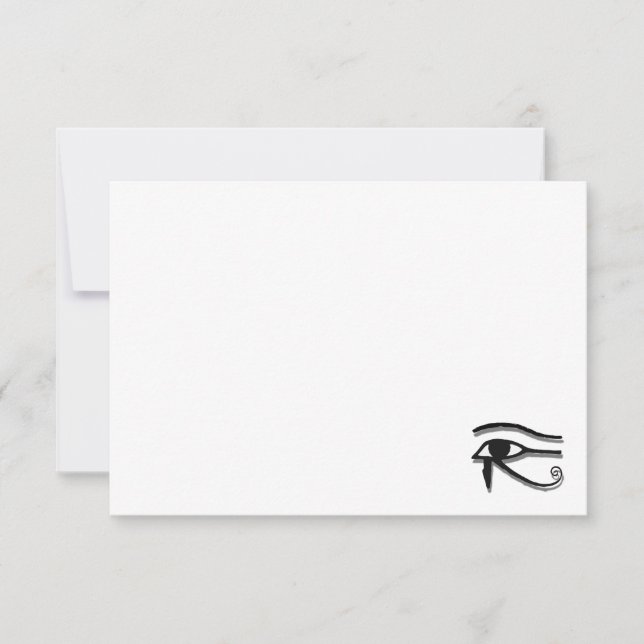 Tarjeta Pequeña Eye Of Horus Egyptian Symbol Custom Blank (Anverso)