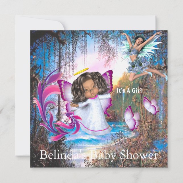 Tarjeta Pequeña Fairy Kingdom Forest dreamland fantaseous (Anverso)