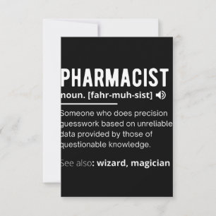 Tarjeta Pequeña farmacéutico