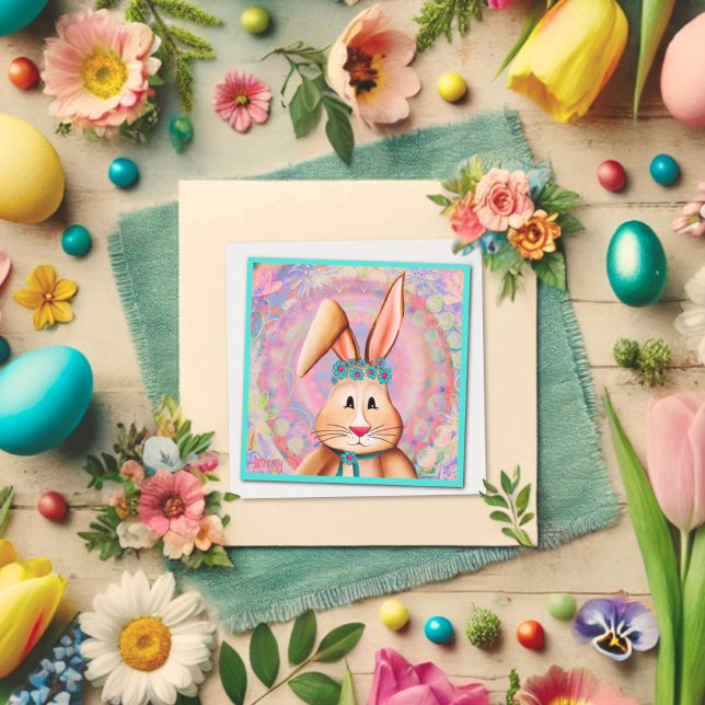 Tarjeta Pequeña Felices Abundantes De Pascua Con Inespiritualidad  (Subido por el creador)