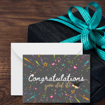 Felicidades Lo Lograste Graduación