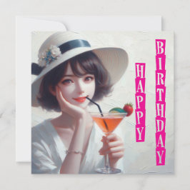 Tarjeta Pequeña Feliz cumpleaños