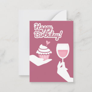 Tarjeta Pequeña Feliz cumpleaños