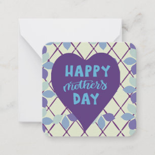 Tarjeta Pequeña Feliz Día de la Madre