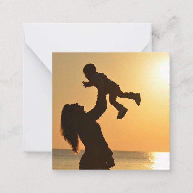 TARJETA PEQUEÑA FELIZ DÍA DE LA MADRE (Anverso)