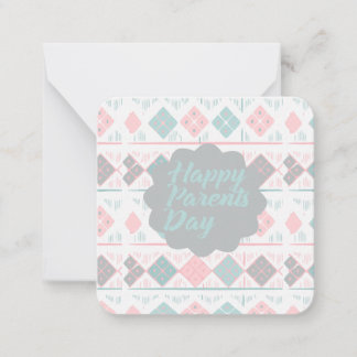 Tarjeta Pequeña Feliz Día de los Padres