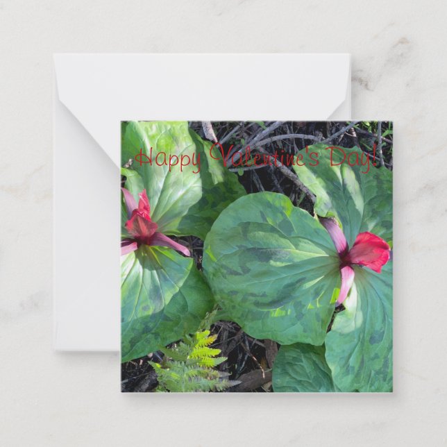 Tarjeta Pequeña ¡Feliz Día de San Valentín! (Anverso)