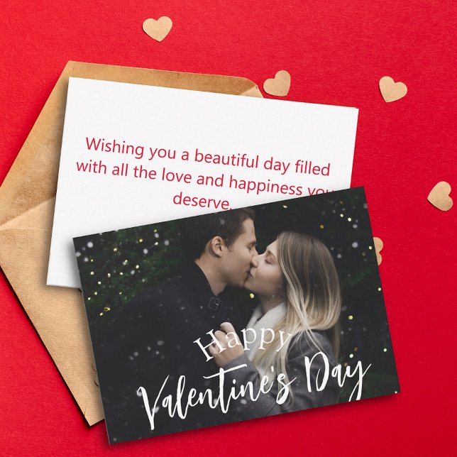 Tarjeta Pequeña feliz día de San Valentín foto elegante (Subido por el creador)