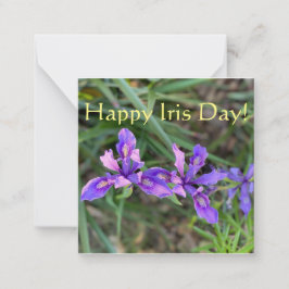 Tarjeta Pequeña ¡Feliz Día del Iris!