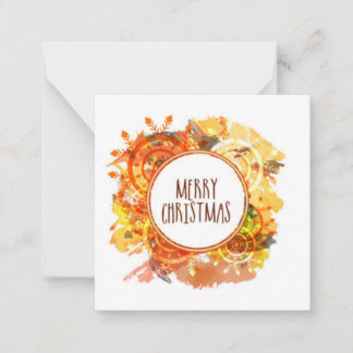 Tarjeta Pequeña Feliz Navidad