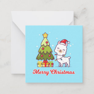 Tarjeta Pequeña Feliz Navidad