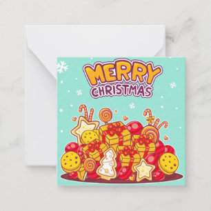 Tarjeta Pequeña Feliz Navidad