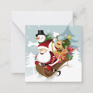 Tarjeta Pequeña Feliz Navidad