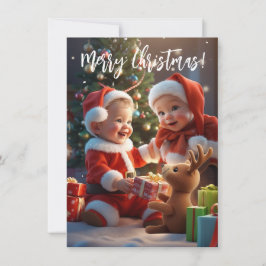 Tarjeta Pequeña Feliz Navidad