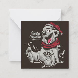 Tarjeta Pequeña Feliz Navidad