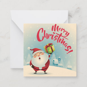 Tarjeta Pequeña Feliz Navidad