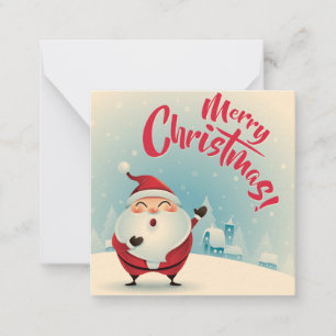 Tarjeta Pequeña Feliz Navidad