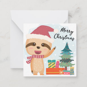 Tarjeta Pequeña Feliz Navidad