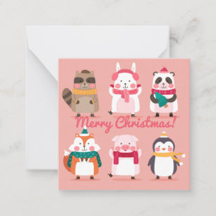 Tarjeta Pequeña Feliz Navidad